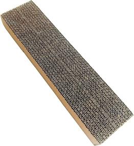 img 3 attached to 🐱 Set of 3 Catry Cat Scratchers - Replacement Cardboard Pads for Cats - Individual Use or as Spare Parts - 15.4in x 3.9in x 1.5in Size