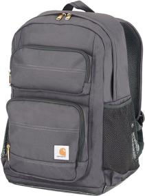 img 4 attached to 🎒 Carhartt Legacy Standard Work Backpack - Grey, with Padded Laptop Sleeve and Tablet Storage