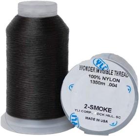 img 1 attached to 🧵 YLI Wonder Smoke Invisible Thread Size .004 1,500yd