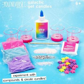 img 3 attached to 🚀 Youniverse Galactic Gel Candles STEM Kits - DIY Outer Space Candle Making for Kids (Ages 6+)