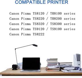 img 3 attached to High-Quality Kingway Compatible Ink Cartridge Replacement for Canon 280 281 XXL PGI-280XXL CLI-281XXL for Pixma TR8520 TS6220 TS6320 TR7520 TS6120 TS9120 TS8120 TS8220 TS8320 Printer, (PGBK Black C M Y,5 Pack)