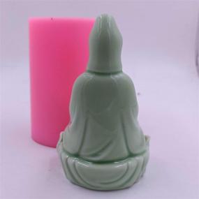 img 2 attached to Buddha Candle Silicone Decorating Molds