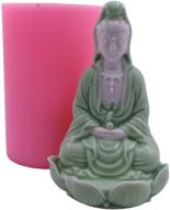 buddha candle silicone decorating molds logo