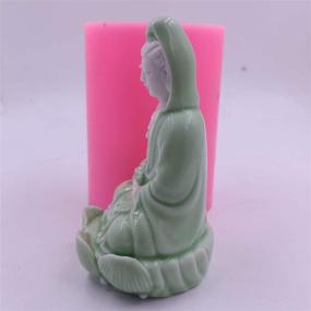 img 3 attached to Buddha Candle Silicone Decorating Molds