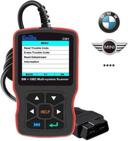 img 4 attached to 🔧 Efficient OBD2 Diagnostic Scanner: Creator C501 for BMW Mini Cooper Check Engine Light EPB ABS SRS