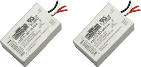 img 1 attached to 2 Pack of 120V Dimmable Halogen Transformers - 75W