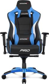 img 4 attached to 💺 AKRacing Masters Series Pro XL Gaming Chair in Stylish Blue - Unmatched Luxury