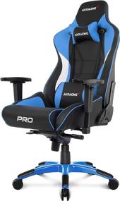 img 3 attached to 💺 AKRacing Masters Series Pro XL Gaming Chair in Stylish Blue - Unmatched Luxury