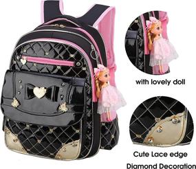 img 3 attached to 🎒 Gazigo Backpack: Sleek Black Diamond Large Backpack for Kids - Top-Rated Kids' Backpacks