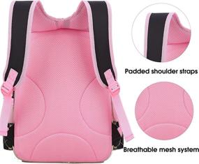 img 2 attached to 🎒 Gazigo Backpack: Sleek Black Diamond Large Backpack for Kids - Top-Rated Kids' Backpacks