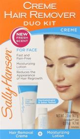 img 2 attached to Quick & Easy Hair Removal: Sally Hansen Cream Hair Remover Kit (Pack of 2)