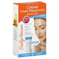 quick & easy hair removal: sally hansen cream hair remover kit (pack of 2) logo