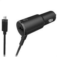 motorola turbopower 25 fast car charger - in retail packaging logo