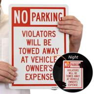 🚫 smartsign violators reflective laminated protection: enhanced safety and security for your property logo