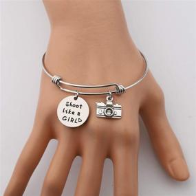 img 2 attached to CHOROY Capture Bracelet Photographer Jewelry Girls' Jewelry