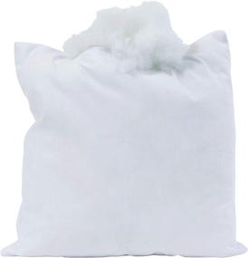 img 2 attached to 🛏️ Fairfield Poly-Fil Premier Mini Accent Pillow Insert - Enhance Your Décor with a Pack of 1, White