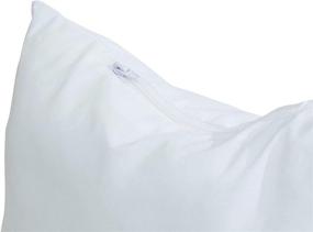 img 3 attached to 🛏️ Fairfield Poly-Fil Premier Mini Accent Pillow Insert - Enhance Your Décor with a Pack of 1, White