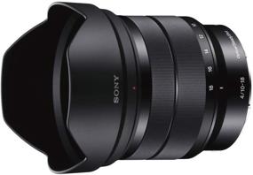 img 3 attached to 📷 Sony E-Mount 10-18mm F4 OSS Wide-Angle Zoom Lens (SEL1018), Black