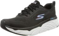 skechers cushioning elite mesh lace up women's athletic shoes: superior comfort and style logo