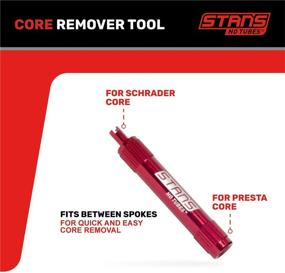 img 3 attached to Stan's NoTubes Core Remover Tool - Perfect for Presta and Schrader Valve Maintenance