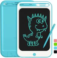 richgv 10-inch kids lcd writing tablet, doodle board drawing tablet with memory lock, educational learning toy and gift for 3-9 years old boys girls logo