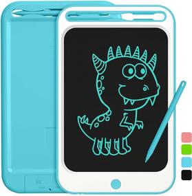 img 4 attached to Richgv 10-inch Kids LCD Writing Tablet, Doodle Board Drawing Tablet with Memory Lock, Educational Learning Toy and Gift for 3-9 Years Old Boys Girls