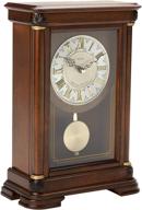 ⏱️ seiko mantel clock (model: qxq008blh): enhancing decor with timeless elegance logo