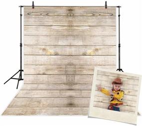 img 4 attached to 📸 Whimsical Funnytree Vinyl Wood Photography Background Backdrop: Perfect for Child Baby Shower Party Decor, Photo Studio Prop, Photobooth Photoshoot - 3x5ft
