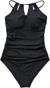 img 3 attached to CUPSHE Womens Swimsuit Control Bathing