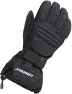 castle platform womens snowmobile gloves logo