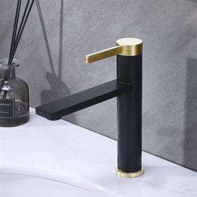 img 2 attached to 💧 Commercial Lavatory Faucet: Sleek Single Stainless Bathroom Fixture