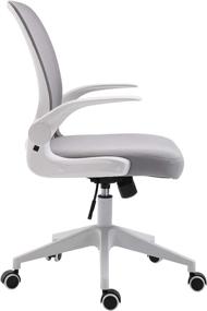 img 1 attached to Cosyshow Breathable Adjustable Ergonomic White Grey