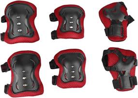 img 4 attached to Black Color M Jumping Knee Pads