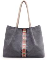 canvas shoulder vintage printing handbag logo