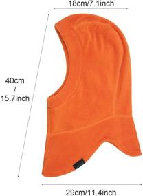 img 2 attached to LONGLONG Balaclava Windproof Thicken Children Circumference：19 6 Boys' Accessories