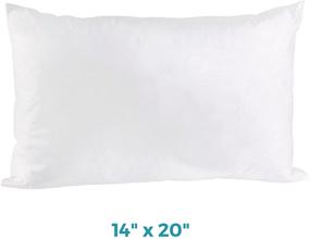 img 3 attached to 🛋️ White 14x20 Westex Polyester Replacement Cushion Insert