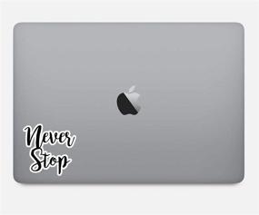 img 1 attached to Never Sticker Inspirational Quotes Stickers