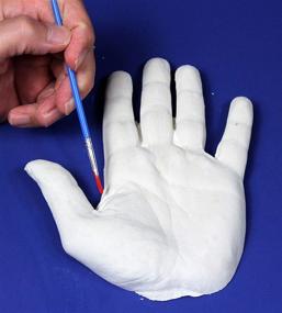 img 1 attached to 🖐️ Create Lifelike Hand Mold Art with Perfect Craft Cast & Paint Hand Mold Kit featuring Perfect Cast Casting Material
