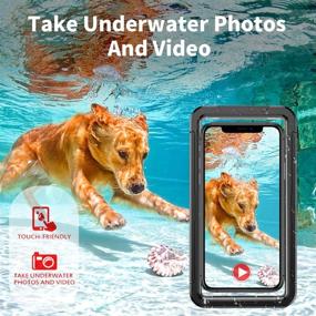 img 3 attached to 📱 Premium Waterproof Phone Case: AICase Universal Underwater Pouch for iPhone 11 12 Pro Max Xr/Samsung Galaxy S21 S20 S10/Note 20 10 5G/LG Stylo 6, Pixel 4a 4XL 5 3/Moto G Power 2021 G7 – With Lanyard!