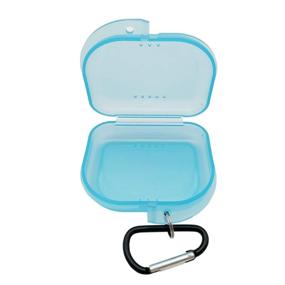 img 3 attached to AIWAYING Retainer Case with Carabiner 🦷 Clip - Denture Box for Mouth Guards
