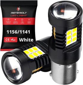 img 4 attached to 💡 BENEBOLT 1156 LED Bulbs 3600 Lumens - Ultra Bright Reverse, Lawn Mower, Daytime Running Light - 2 Pack