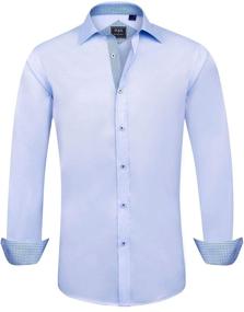 img 4 attached to Alimens Gentle Shirts Wrinkle Resistant Regular Men's Clothing in Shirts