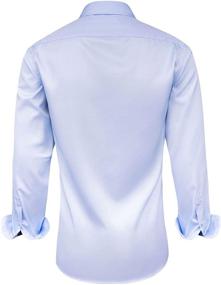 img 1 attached to Alimens Gentle Shirts Wrinkle Resistant Regular Men's Clothing in Shirts