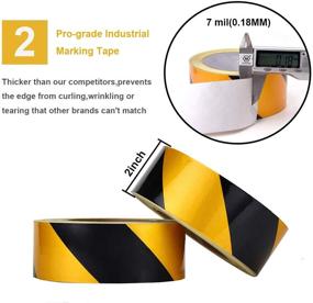 img 2 attached to 🌊 Ultimate Protection: Waterproof Reflective Safety Tape Roll 2