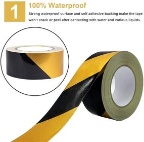 img 3 attached to 🌊 Ultimate Protection: Waterproof Reflective Safety Tape Roll 2