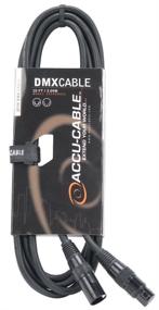 img 1 attached to ADJ Products 10ft, 5 Pin DMX Cable (AC5PDMX10) - High-Quality Black Cable for Professional Lighting Applications