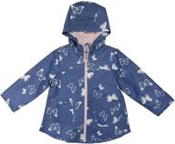 🌧️ carter's baby girls' rainslicker rain jacket - the perfect choice for rainy days logo