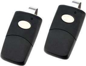 img 3 attached to 🚪 Multicode Linear 3089 Garage Door Remote Opener (308911, MCS308911 300mhz) in Black - 2 Pack