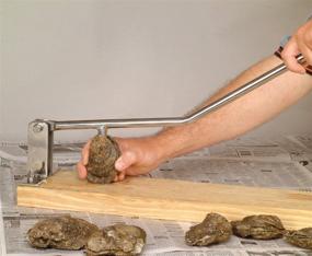 img 2 attached to 🦪 Efficiently Open Oysters with the King Kooker 5500 Stainless Steel Oyster Opener & Knife