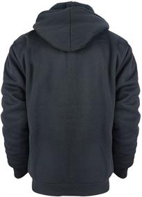 img 2 attached to Heavyweight Sherpa Hoodies by Urimoser for Boys - Quality Sweatshirts